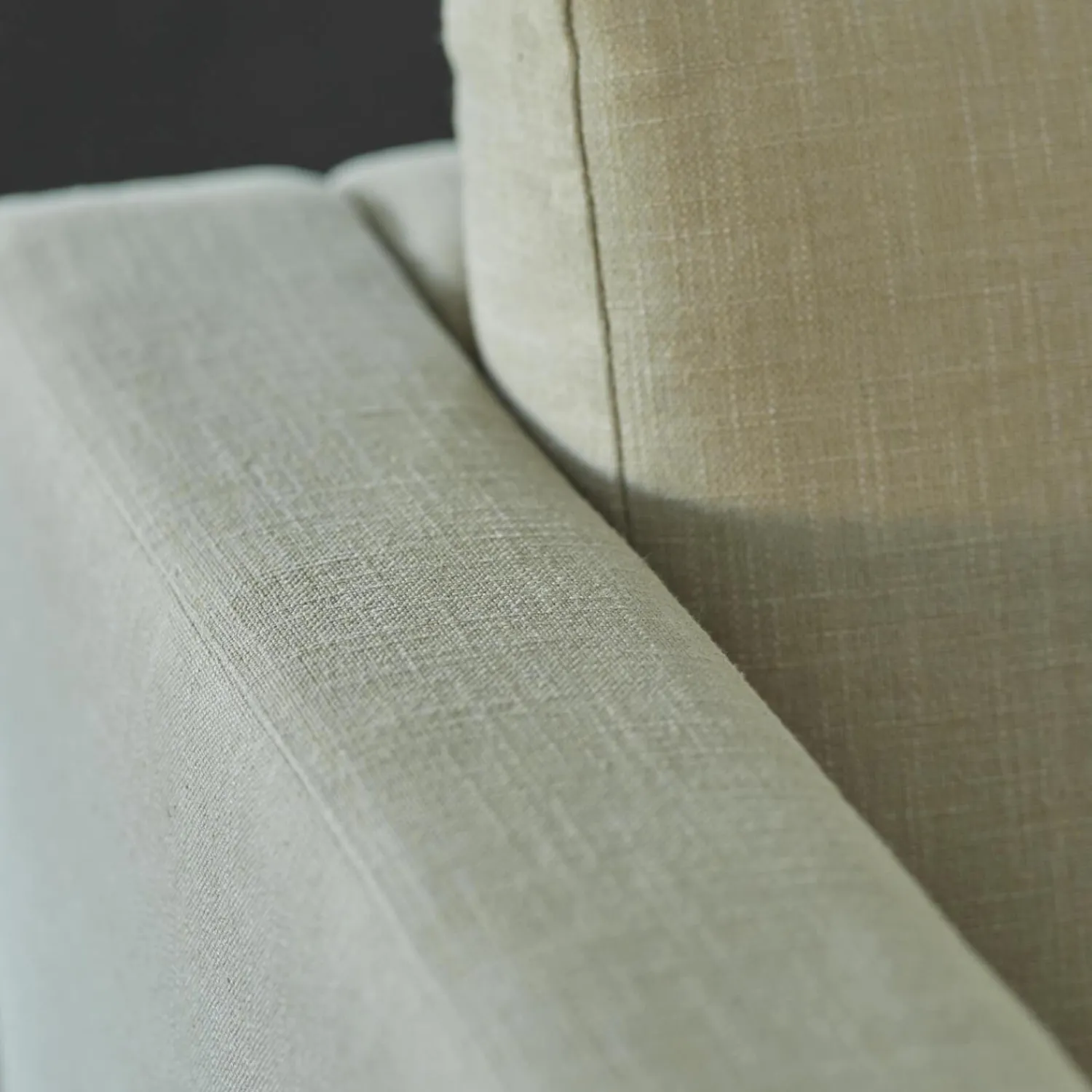 Sophisticated Living Relaxsessel|Sessel Banzaii Lounge Chair Stoff Beige Braun Lino Fungo C