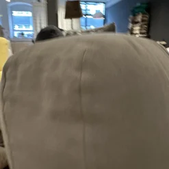 Sophisticated Living Loungesessel|Sessel Barrel Gerafft Lounge Bezug Stoff Stonewash Q341 Aitstream 3175 Hellgrau