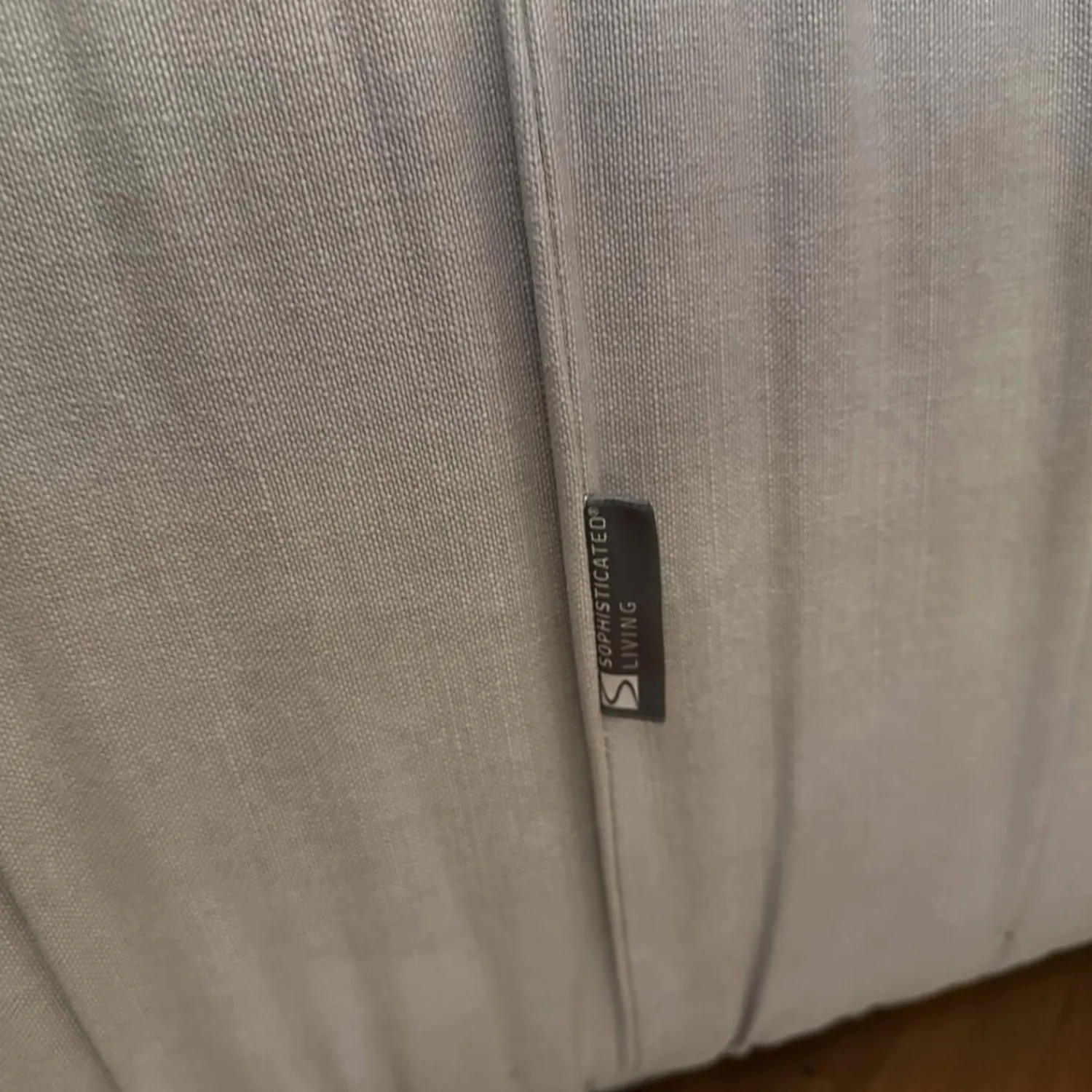 Sophisticated Living Loungesessel|Sessel Barrel Gerafft Lounge Bezug Stoff Stonewash Q341 Aitstream 3175 Hellgrau