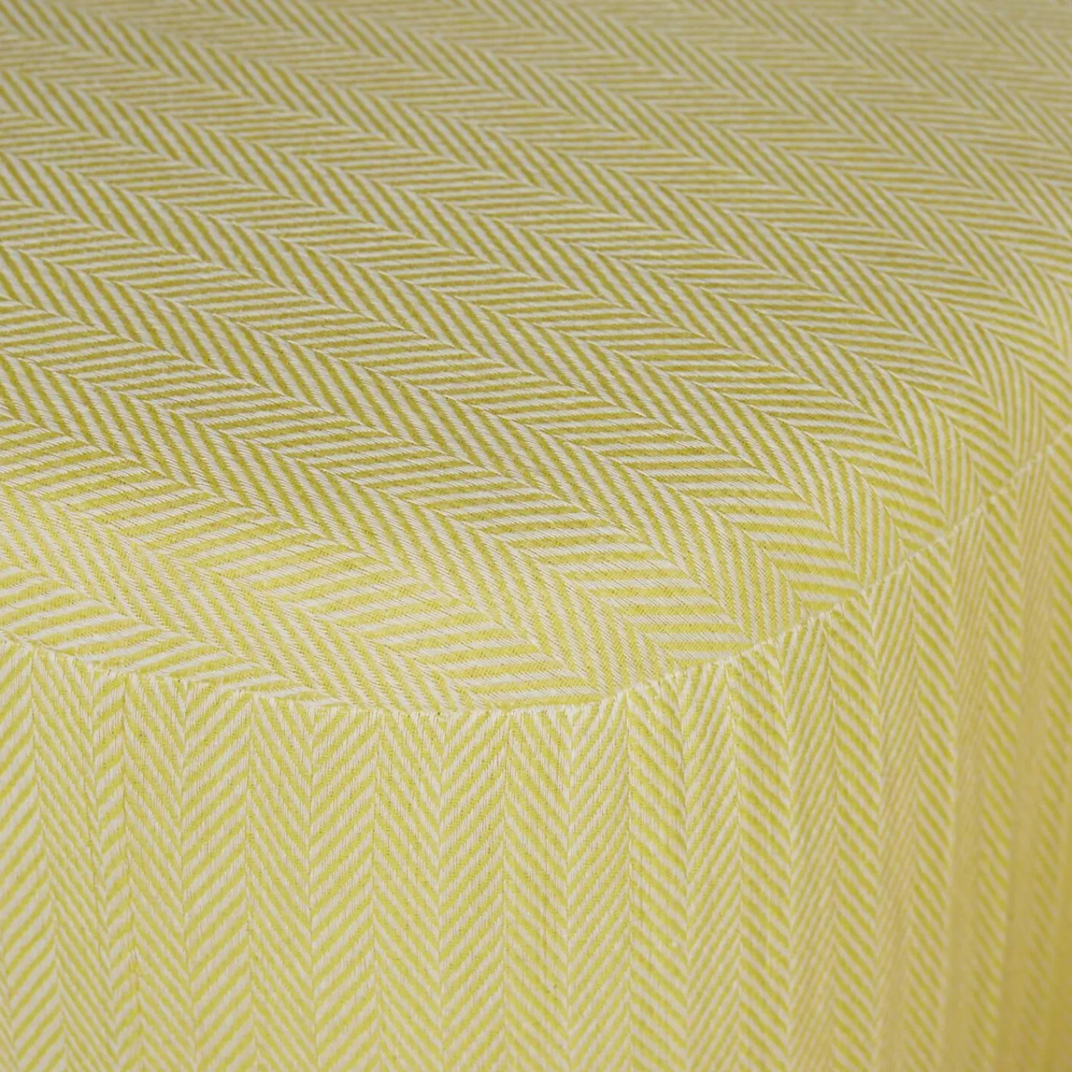 Sophisticated Living Relaxsessel|Sessel Barrel Stoff Stoff C Luxuryweaving Gelb Fischgrät mit Hocker