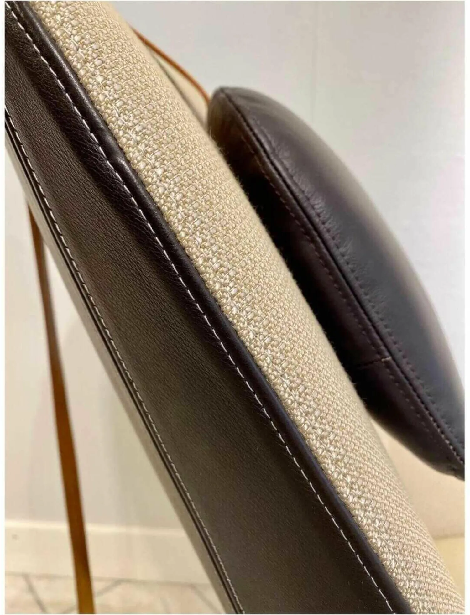 Giorgetti Relaxsessel|Sessel Bergére Stoff Pelle G Beige Gestell Buchenholz