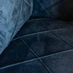 Troels Relaxsessel|Sessel Block Bezug 517 Soft Skin Rhombus 05 Blue