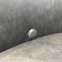 IP Design Relaxsessel|Sessel Boss Bezug Leder Star Graphit Gestell Viersternfuß Verchromt