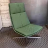 Arper Relaxsessel|Sessel Cartifa 70 Soft Stoff Grün