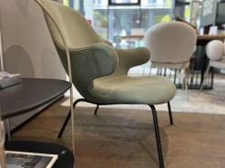 &tradition Relaxsessel|Sessel Catch Lounge Bezug Stoff Linara 249 Gestell Stahlrohr Pulverbeschichtet Schwarz