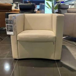 Erpo Relaxsessel|Sessel Cl 142.15 Leder 43.400 Stone Drehteller mit Rückholfeder