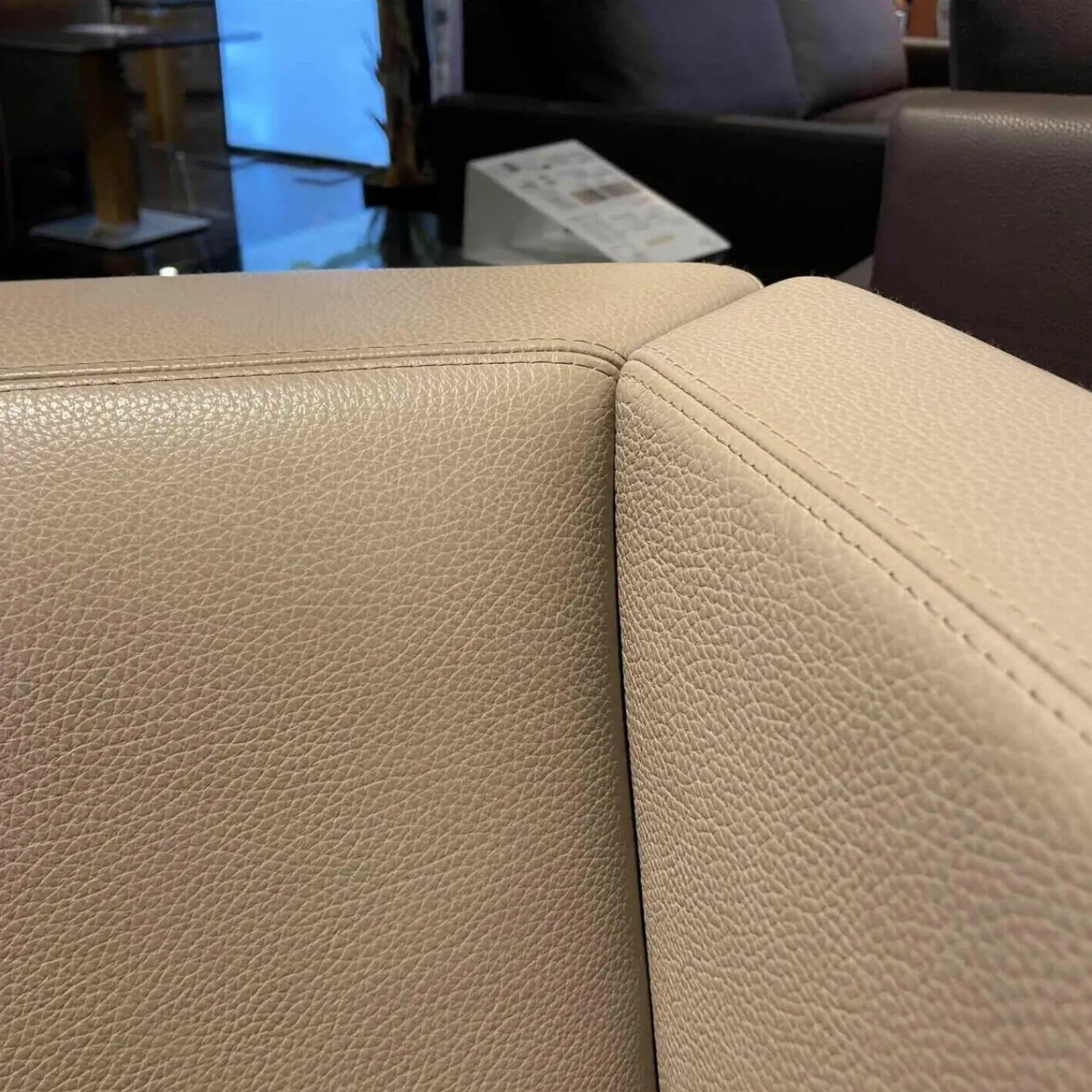 Erpo Relaxsessel|Sessel Cl 142.15 Leder 43.400 Stone Drehteller mit Rückholfeder