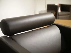 Erpo Relaxsessel|Sessel CL 332 Leder Mocca Inklusive Rückenrolle Doppelsteppnaht Und Drehteller