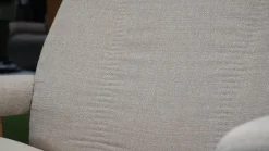 Stressless Relaxsessel|Sessel Consul L Stoff Daisy Sand Beige Gestell Classic Eiche Gebeizt Inklusive Hocker