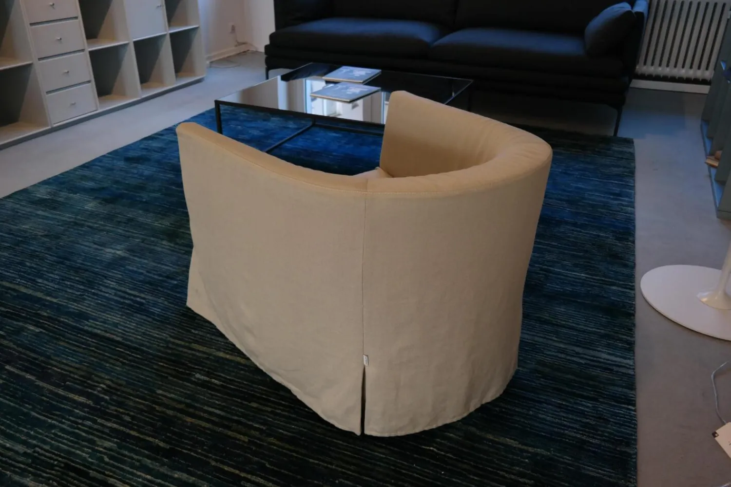 Maxalto Relaxsessel|Sessel Crono Drehbar Simplice Stoff Ellade Cat. Extra Beige