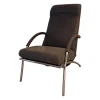 IP Design Relaxsessel|Sessel Curve Leder Yava Vulcano Kat. 2 Gestell Metall