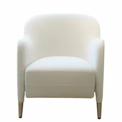 Molteni & C Relaxsessel|Sessel D. 151.4 Stoff A Wheel WD710 Weiß Cat. W Füße Nussbaum