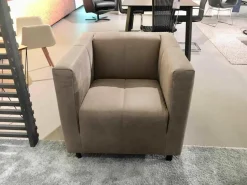 Linteloo Relaxsessel|Sessel Desire Low Leder Beige