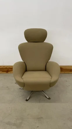 Cassina Relaxsessel|Sessel Dodo K10 Bezug Stoff Hallingdal Farbe 224 Verstellbar Im Rücken Und Fußbereich