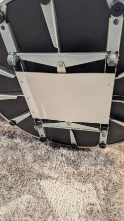 Hukla Relaxsessel|Sessel Dreamline 02 Leder Vivre Steel Grau Metall Drehteller V6 Mit Turn Und Move Funktion