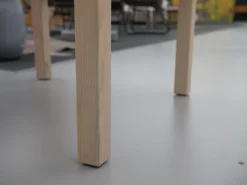 COR Gartentische|Gartenstühle|Sessel Farmer Stoff 5091 Mittelgrau Gestell Eiche Natur Geölt Inklusive Tisch