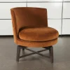 Flexform Relaxsessel|Sessel Fauteuil Feel Good Stoff Eldorado 1554 Cat. Extra Gestell Esche Braun