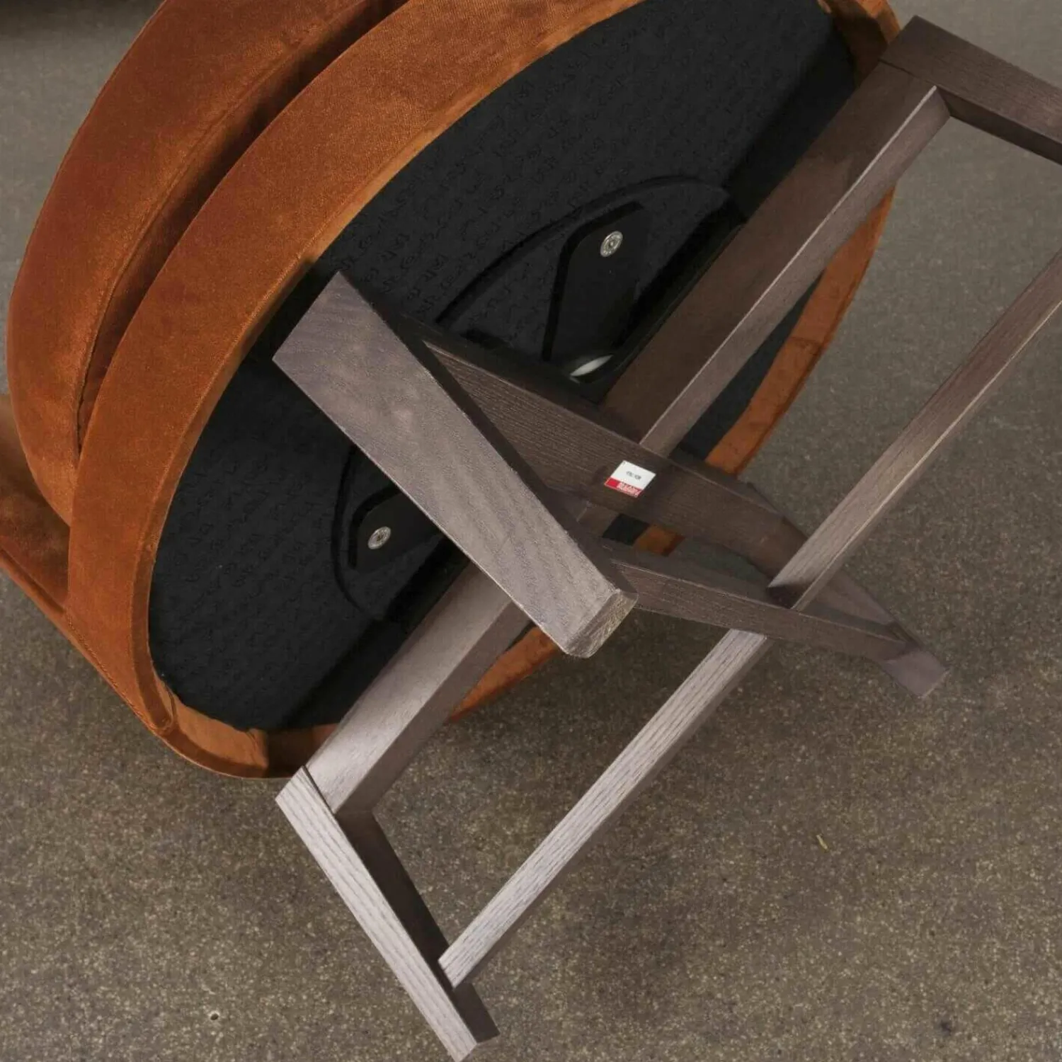 Flexform Relaxsessel|Sessel Fauteuil Feel Good Stoff Eldorado 1554 Cat. Extra Gestell Esche Braun