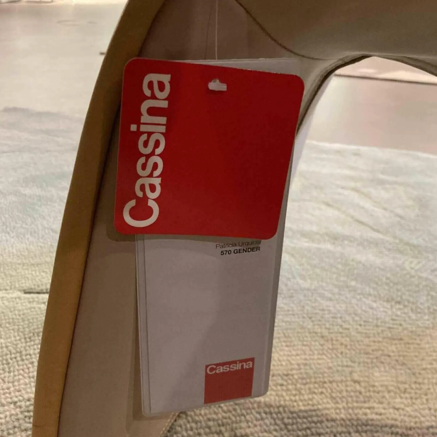 Cassina Relaxsessel|Sessel Gender 570 12 Melange Leder Schwarz Beige Gelb Ice Kissen Stoff Gerrit