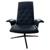 Walter Knoll Relaxsessel|Sessel Healey Soft Bezug Leder Vintage Tourmaline Gestell Metall Bronziert