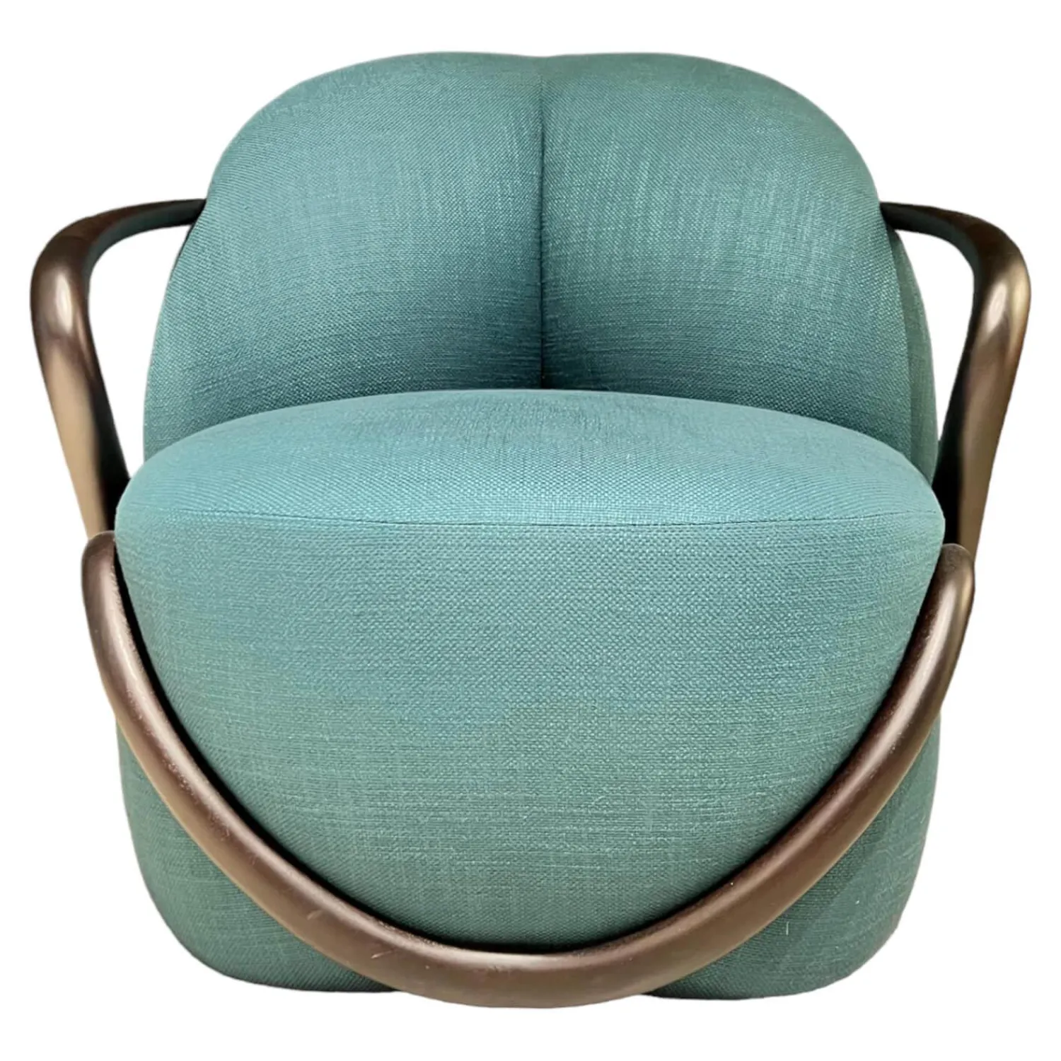 Giorgetti Relaxsessel|Sessel Hug Stoff F Canard 5105 Blau Grün