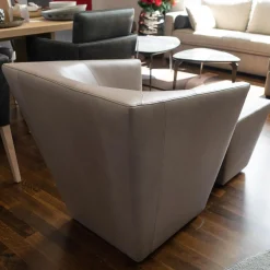 Jori Relaxsessel|Sessel Ice Cube Leder Lolita Albero mit Hocker