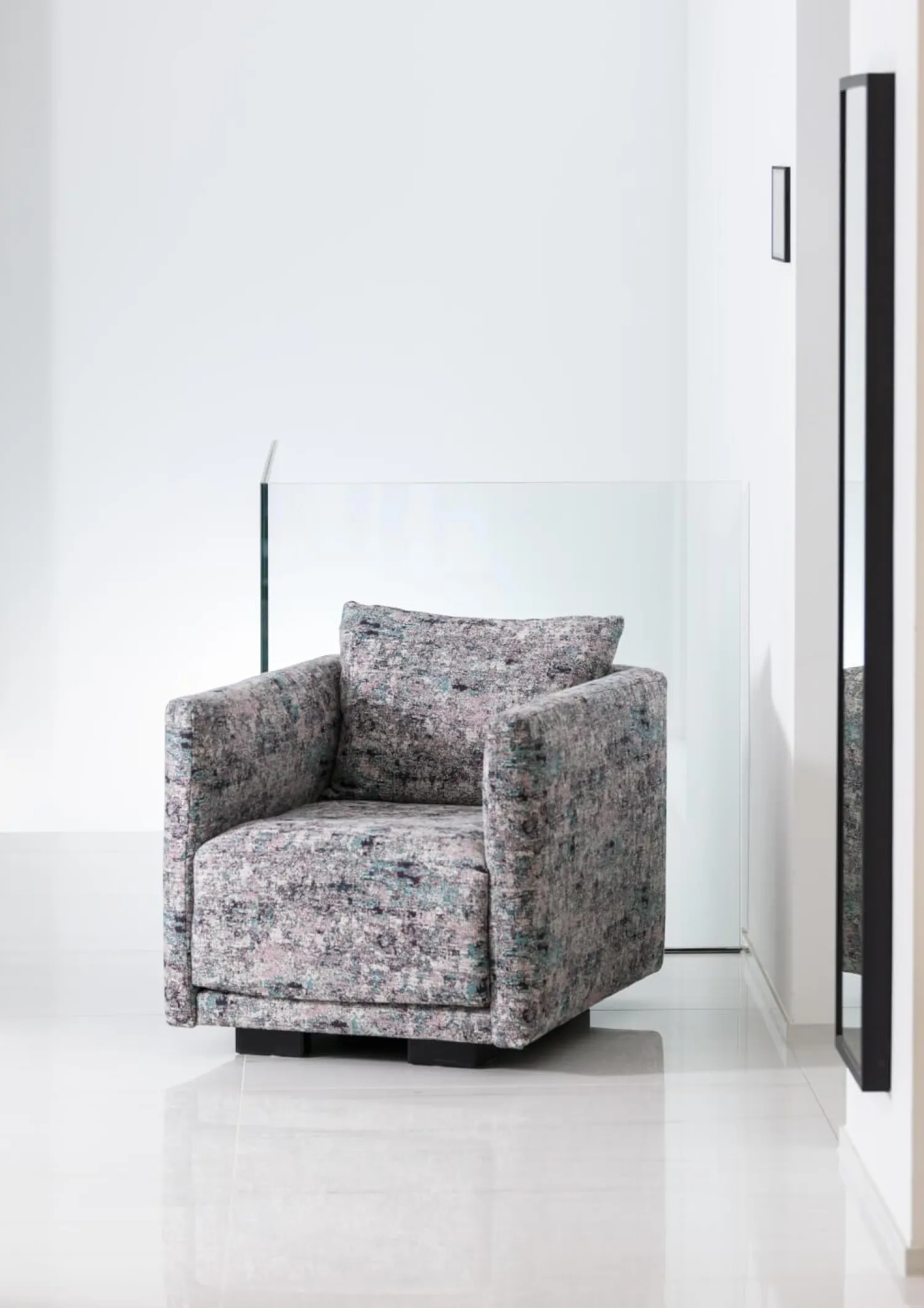 Sophisticated Living Relaxsessel|Sessel Infinity Stoff rose-gemustert Bezug JAB St. Moritz