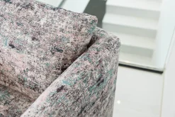 Sophisticated Living Relaxsessel|Sessel Infinity Stoff rose-gemustert Bezug JAB St. Moritz