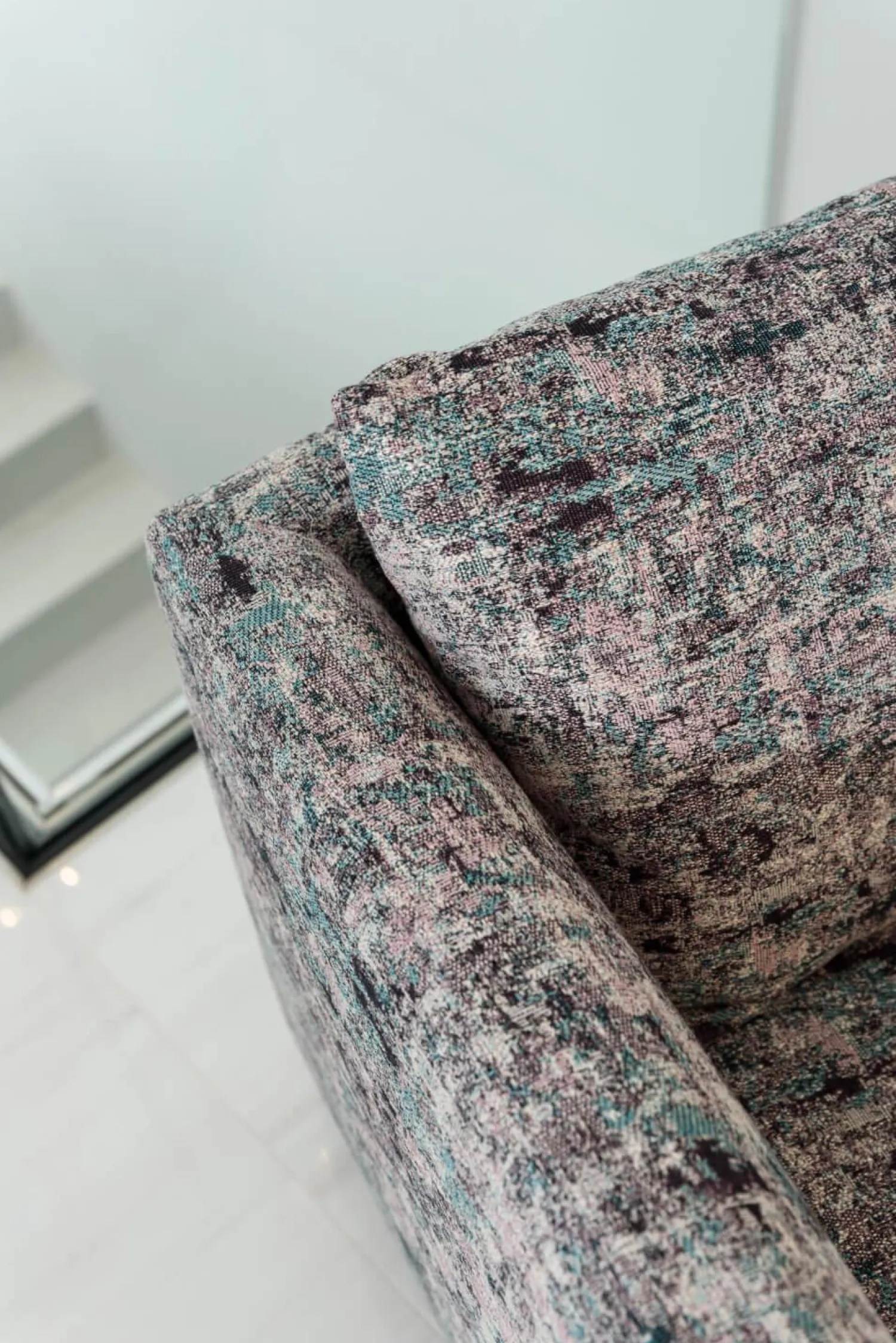 Sophisticated Living Relaxsessel|Sessel Infinity Stoff rose-gemustert Bezug JAB St. Moritz