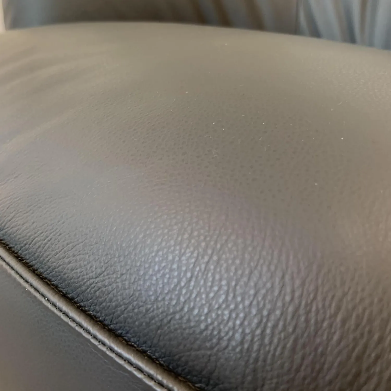 Walter Knoll Relaxsessel|Sessel Ishino 195-10 Leder 55 1441 Basalt Grau