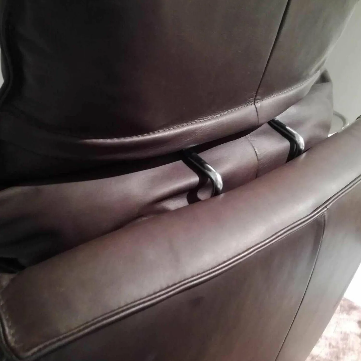 Schöner Wohnen-Kollektion Relaxsessel|Sessel Lineo Leder Nature Dark Brown PG X mit Kopfstütze und Hocker