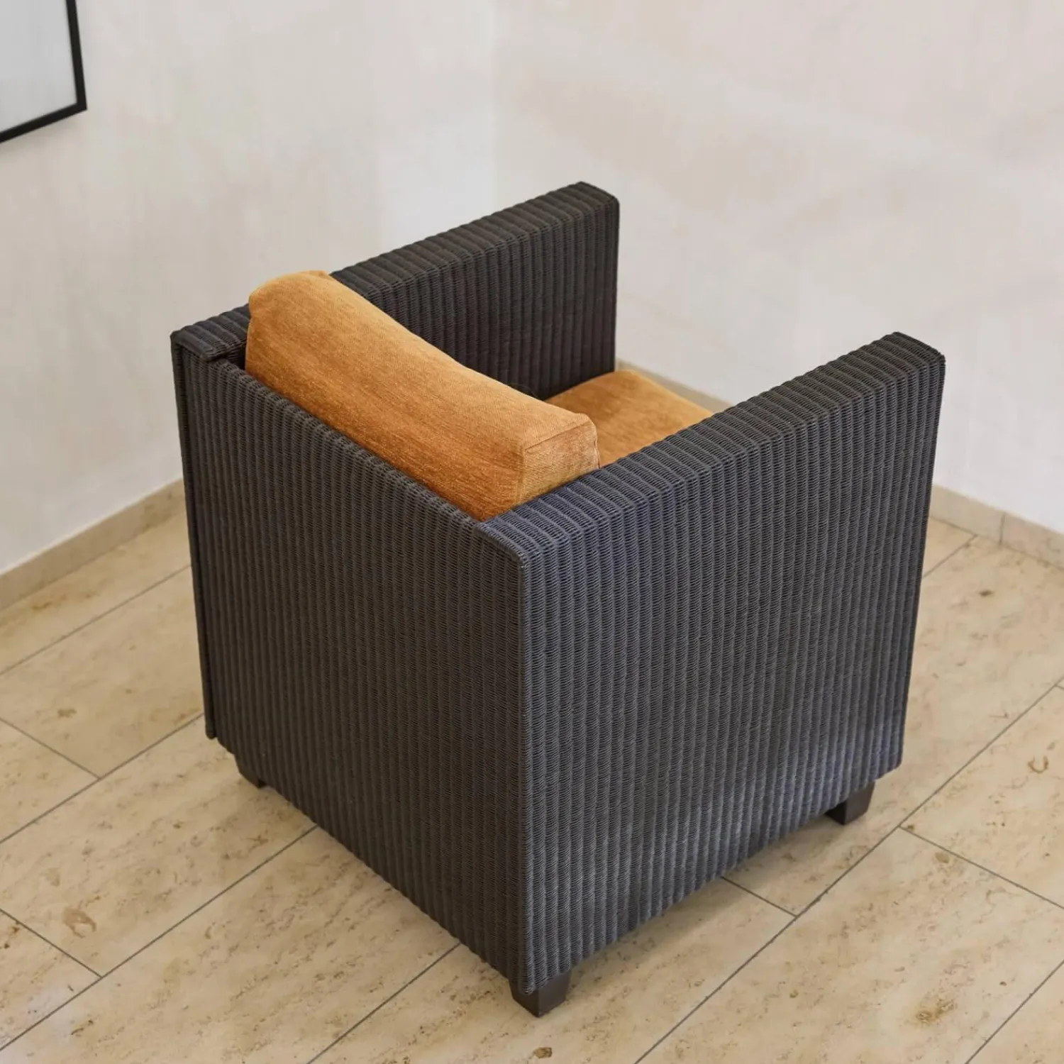 Accente Relaxsessel|Sessel Loft Pur Geflecht Marone Matt Stoff Side 2012 Farbe Gelb 01