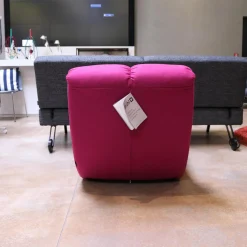 Brühl Relaxsessel|Sessel Lucky 1 Basic Rocking Chair Stoff Wollfilz Zyklam