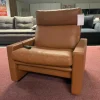 Erpo Relaxsessel|Sessel Manhattan 250 Leder 43.085 Tabac Braun mit Aufstehhilfe