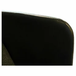 Wittmann Einzelstühle|Sessel Merwyn Lounge 29613 Bezug Innen Stoff Hagen Graphit Bezug Außen Schwarz Keder Wie Armlehnen Metallfüsse Schwarz Grau Pulverbeschichtet