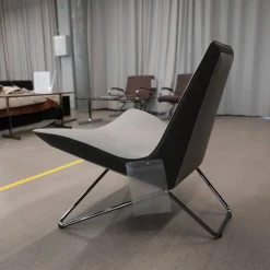 Walter Knoll Relaxsessel|Sessel My Chair 248-10 C Bezug Kerala 7696 Shadow Seitenteile Vintage 1410 Cigar Gestell Schwarzchrom