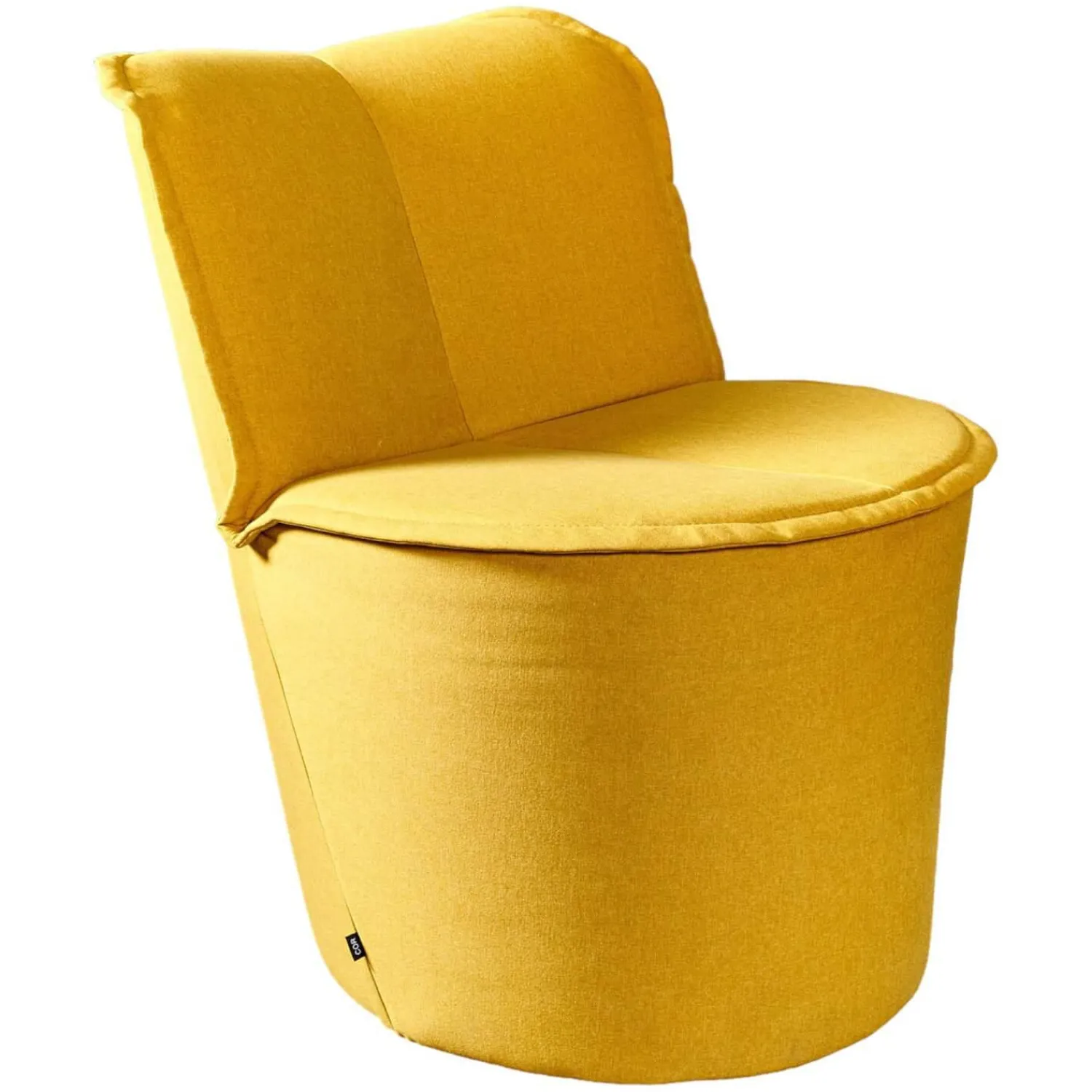 COR Loungesessel|Sessel Nenou Hoch Bezug Stoff 7204 Curry