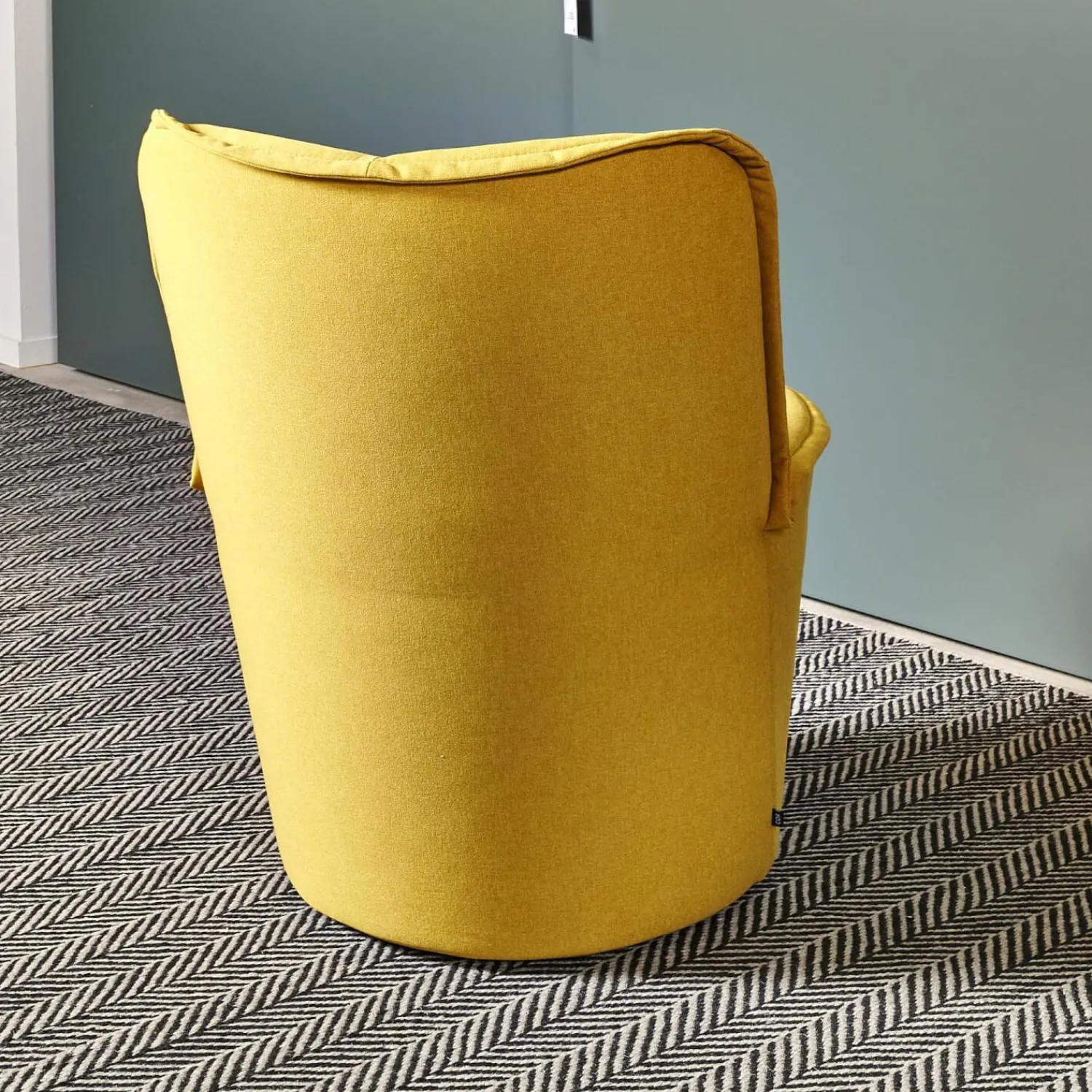 COR Loungesessel|Sessel Nenou Hoch Bezug Stoff 7204 Curry