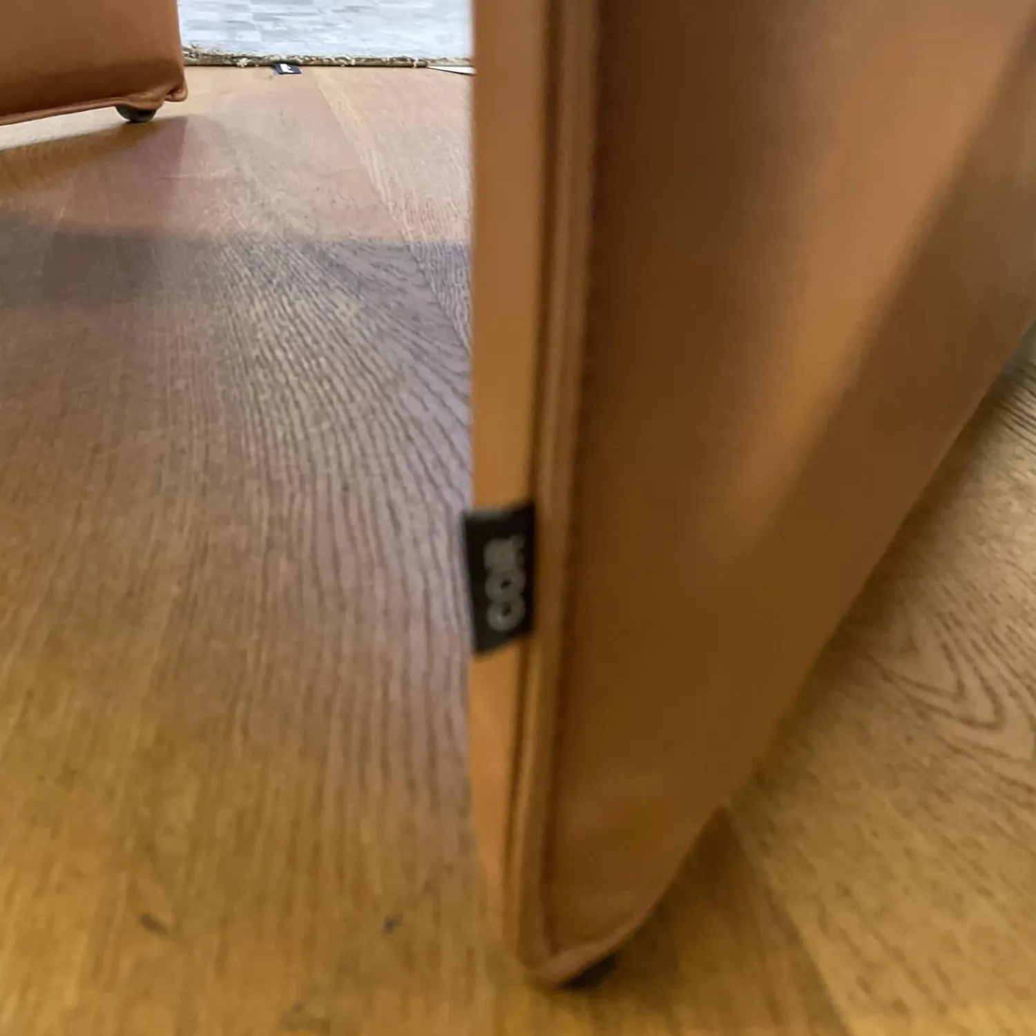 COR Relaxsessel|Sessel Noto Leder 922 Cognac Mit Rollen Und Filzgleitern