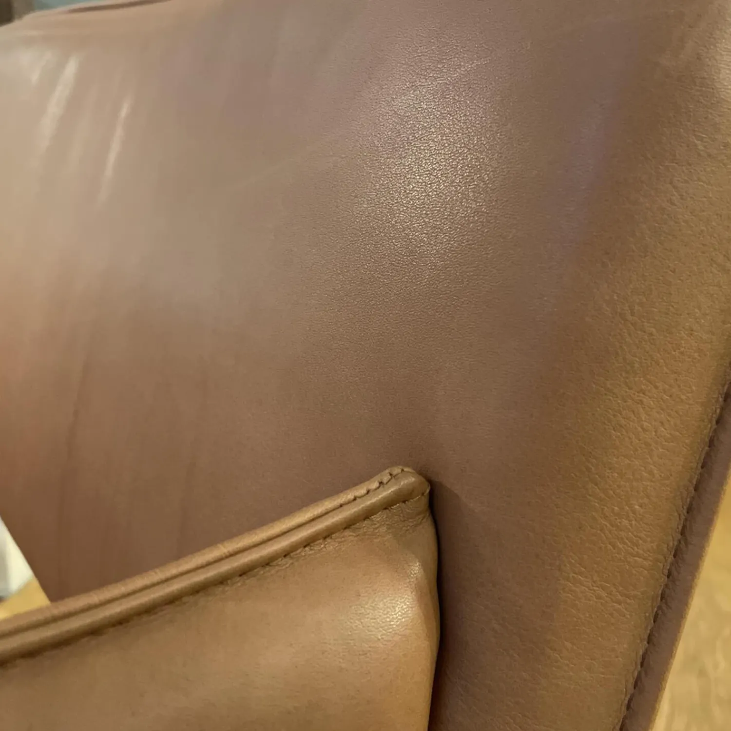 COR Relaxsessel|Sessel Noto Leder 922 Cognac Mit Rollen Und Filzgleitern