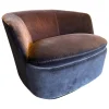 Cappellini Relaxsessel|Sessel Orla 86B Stoff Harald 2 804 Blu Notte D Samt Blau