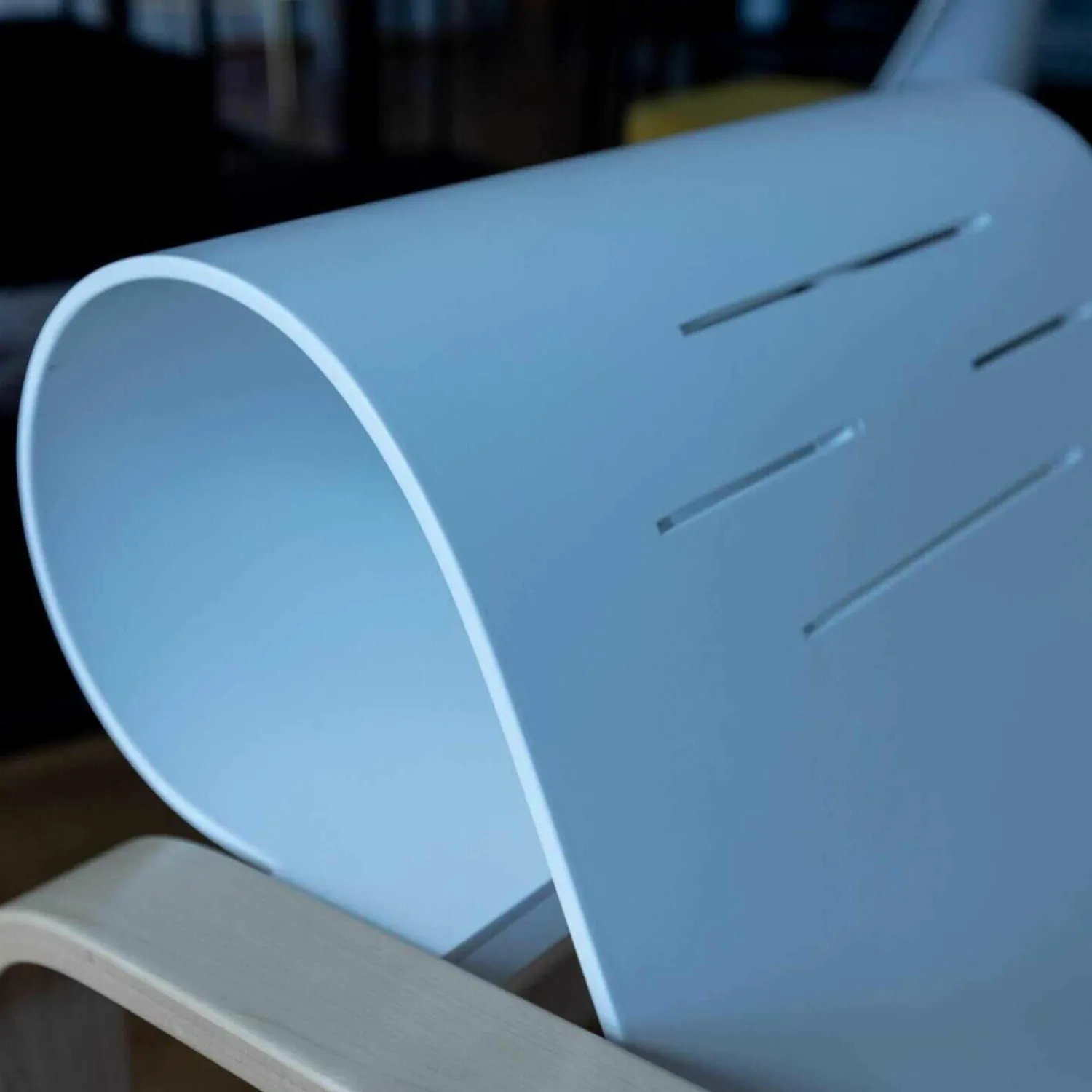 Artek Relaxsessel|Sessel Paimio Sitz Birke Formschichtholz Weiß Lackiert Armlehnen Birke Natur Lackiert