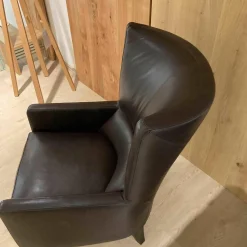 Werther Relaxsessel|Sessel Premio Braun Leder L7038D Silk Braun