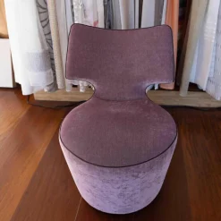 Christine Kröncke Relaxsessel|Sessel Ray Stoff Eloy Rosewood