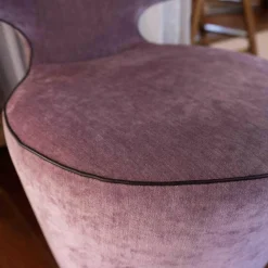 Christine Kröncke Relaxsessel|Sessel Ray Stoff Eloy Rosewood