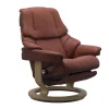 Stressless Relaxsessel|Sessel Reno Leder Paloma Dark Henna M mit Power ohne Batterie