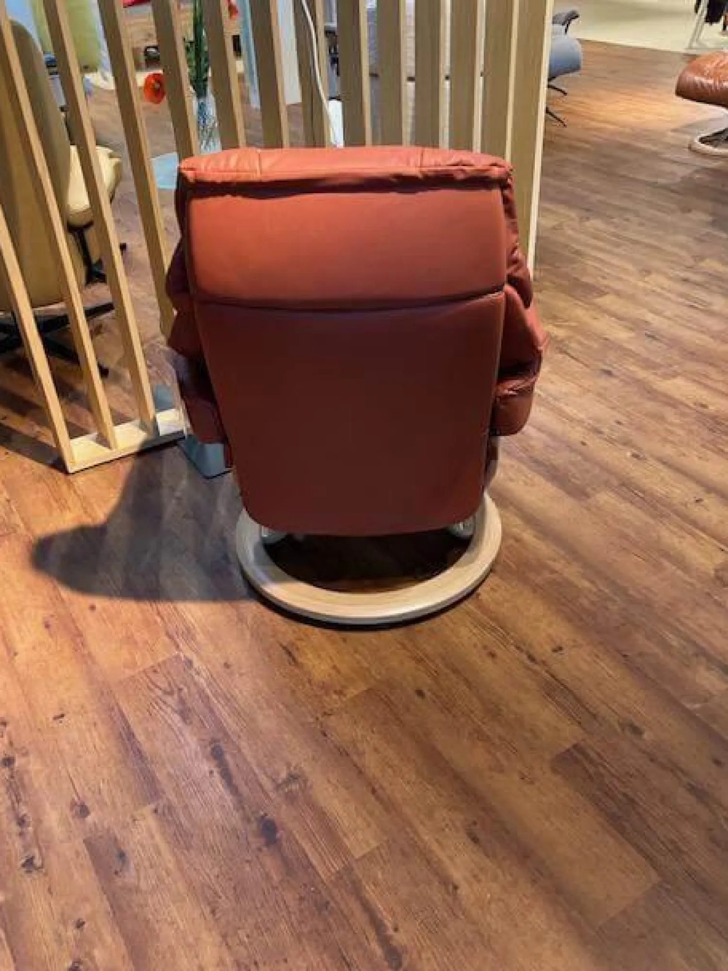 Stressless Relaxsessel|Sessel Reno Leder Paloma Dark Henna M mit Power ohne Batterie