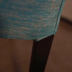 Lambert Relaxsessel|Sessel Salotto 55872 Stoff Celina Türkis 76743 Füße Buche Massiv Schwarz