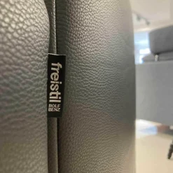 freistil Rolf Benz Relaxsessel|Sessel SE 141 Leder 8006 Schwarz Füße Holz