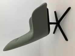 Walter Knoll Relaxsessel|Sessel Sheru Lounge Chair Stoff Main Line Flax Greenwich Grün Rücken Leder Kongress